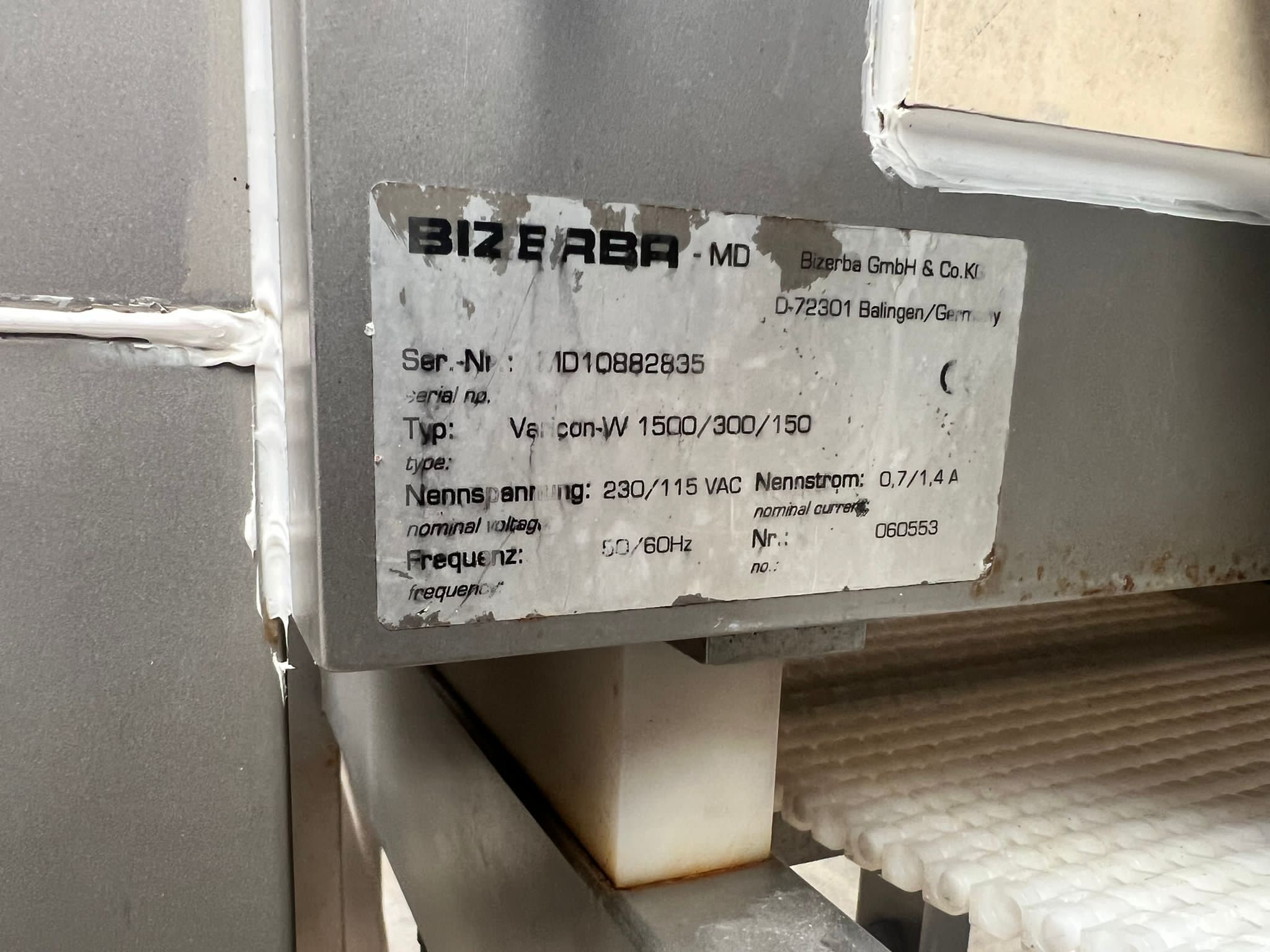 Bizerba Varicon-W Metal Detector - Image 6