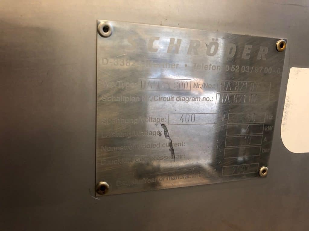Whole muscle stuffer Schröder HAMAX 800 - Image 2