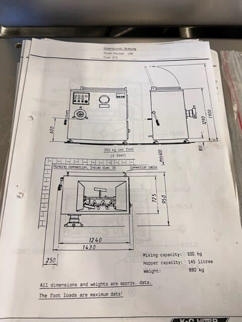 Mixer-Grinder K+G Wetter 130/145 - Image 7