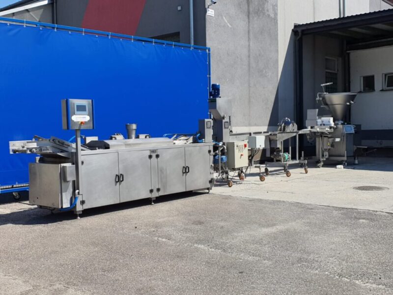 Vemag line for forming meat balls, croquettes and burgers