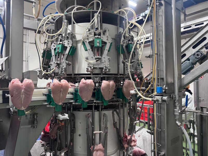 Meyn Rapid Plus M3 Poultry Filleting Line