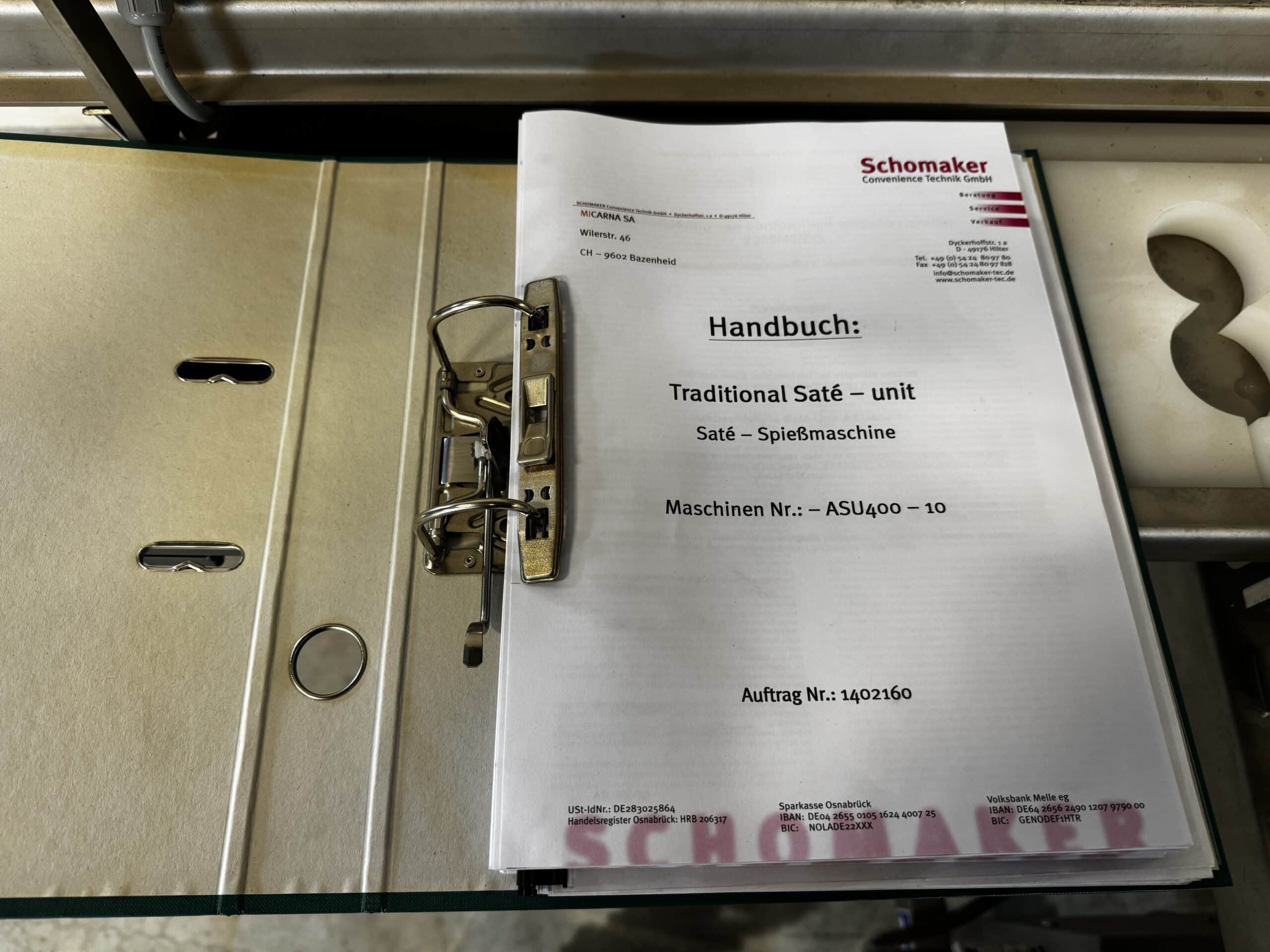 Szaszłykarka Verbruggen/Schomaker ASU 400 - obrazek 3