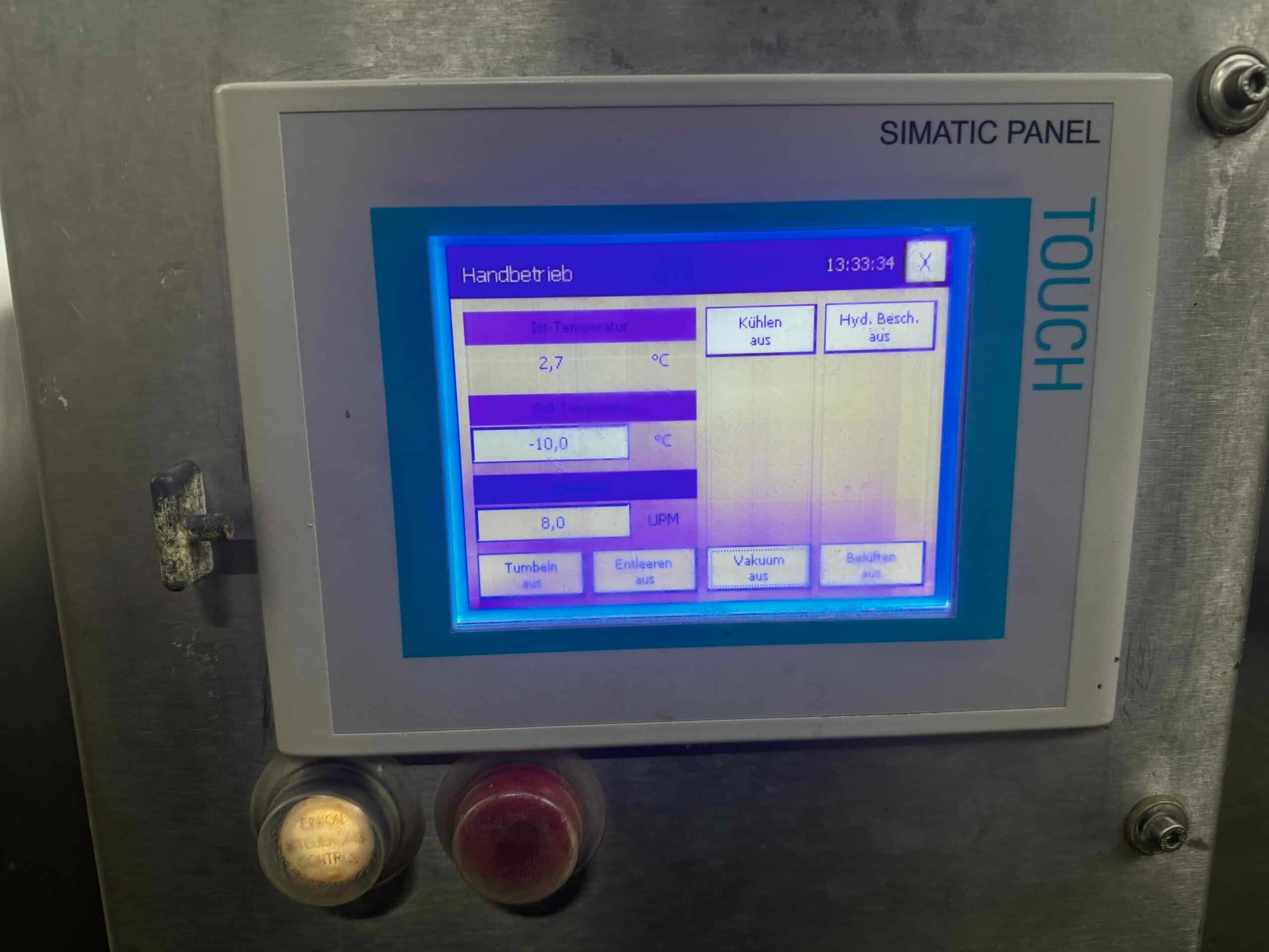 Vacuum tumbler with cooling and loading Henneken B4 - Image 8