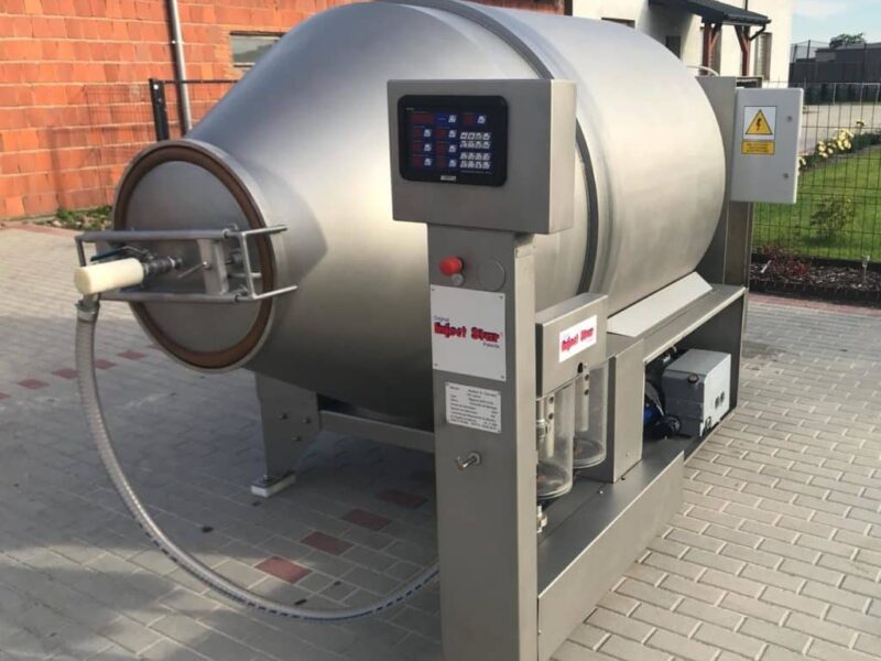Meat tumbler with cooling coat – Inject Star Magnum 2600