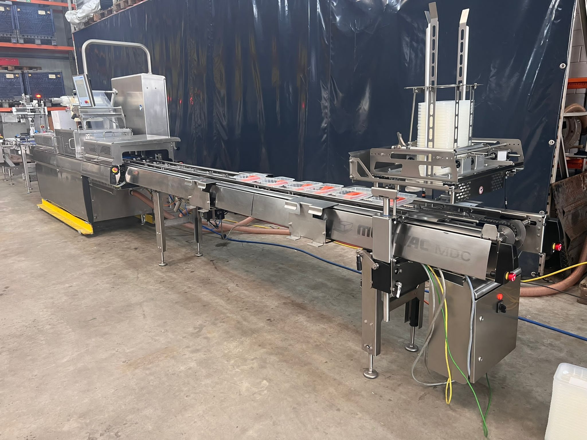 Multivac T600 SKIN/MAP kompletna automatyczna linia pakująca - obrazek 8