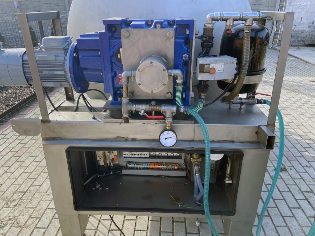 Vacuum meat tumbler with cooling Ulbricht VKTH 2000 - Image 6