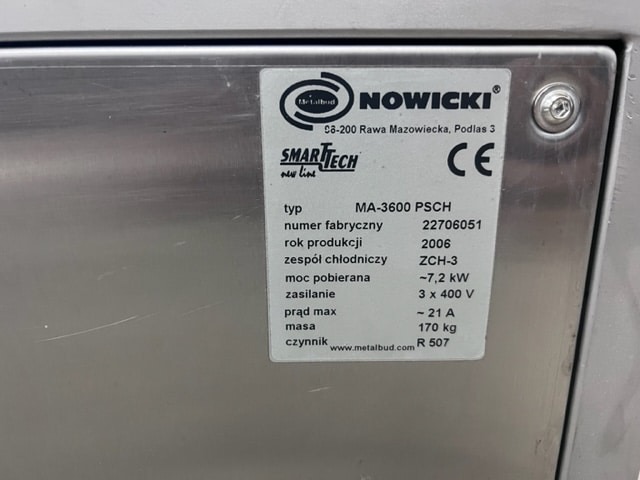 Masownica próżniowa Nowicki MA 3600 PS CH - obrazek 8