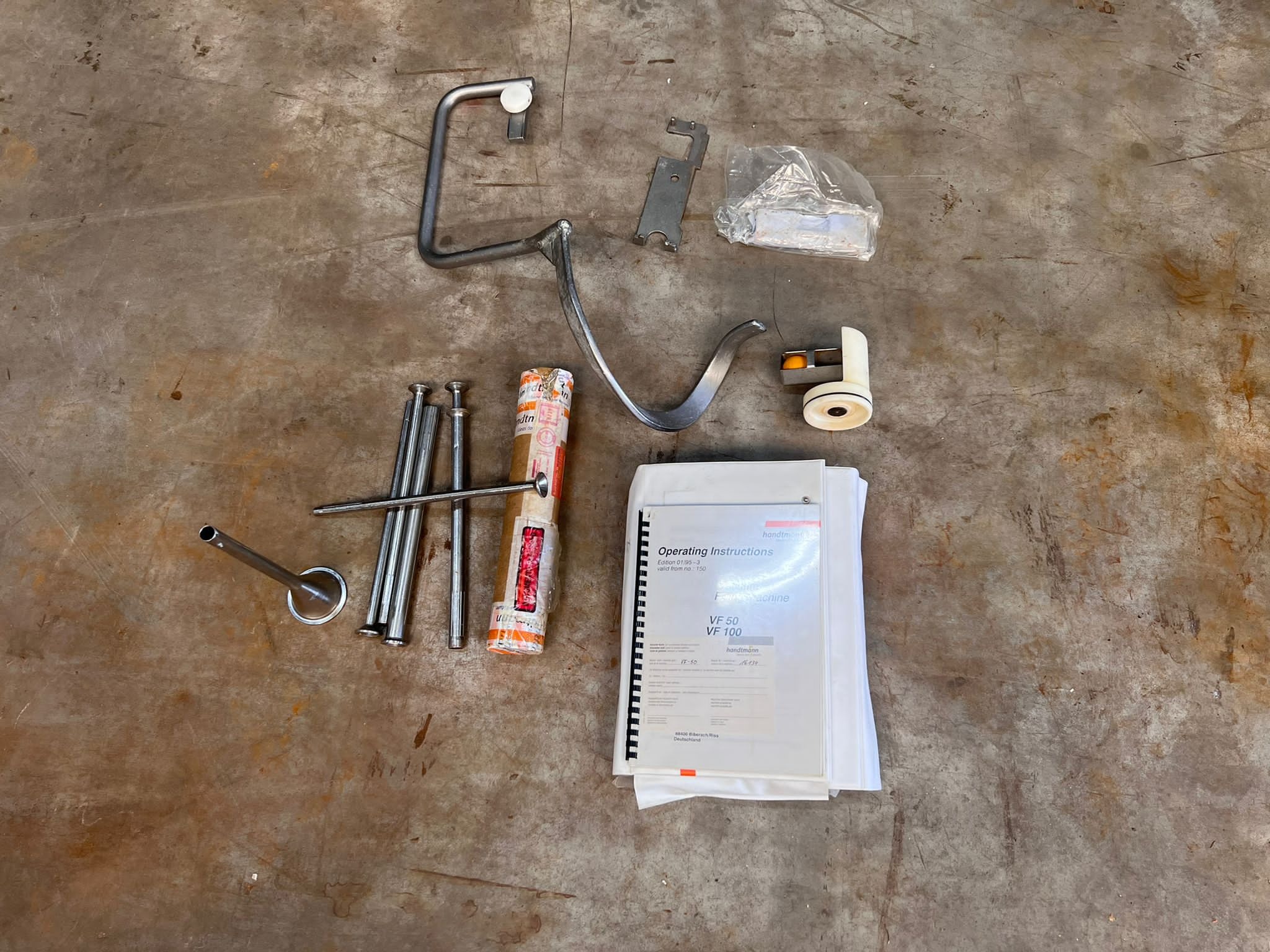 Füllmaschine Handtmann VF50 mit Ausdrehvorrichtung und Halterung – Bild 4