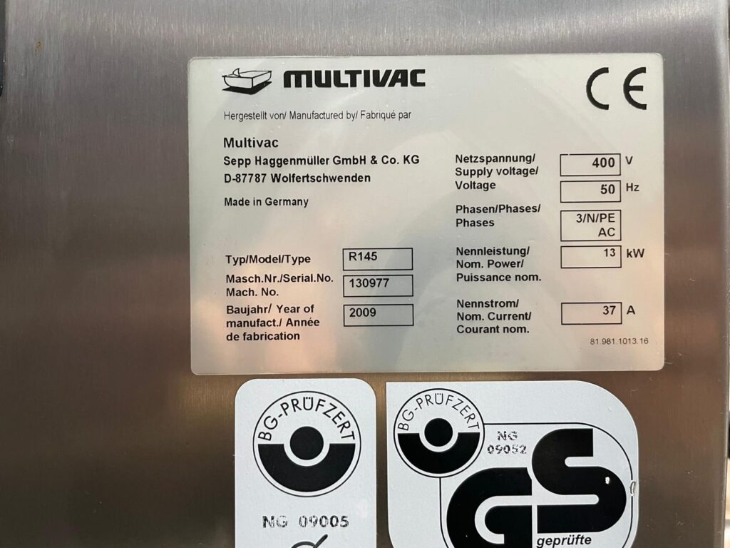 Maszyna rolowa głębokotłocząca Multivac R 145 - obrazek 11