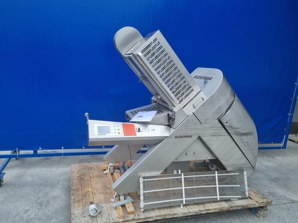Industrielle- Fleisch-Schneidemaschine Bizerba A500