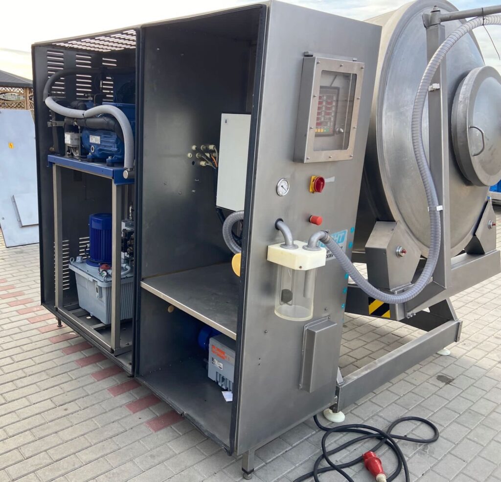 Vakuumtumbler mit Kühlung 2000 Litern – Bild 3
