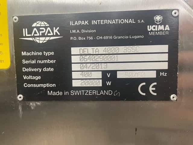Flowpack ILAPAK Delta 4000 3SS ze struną – 2013 - obrazek 2