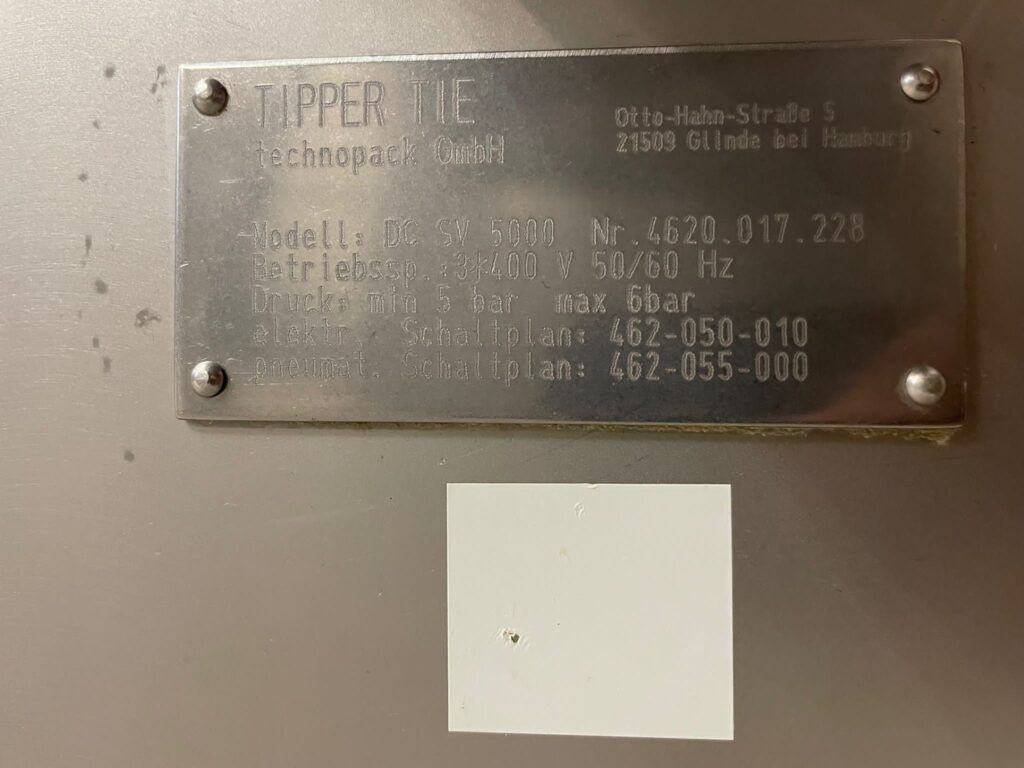 Klipsownica automatyczna Tipper Tie DCSV 5000 - obrazek 10