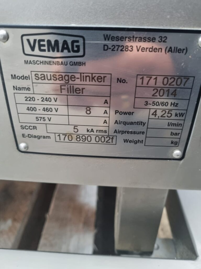 Nadziewarka Vemag Sausage Linker z dozownikiem - obrazek 12